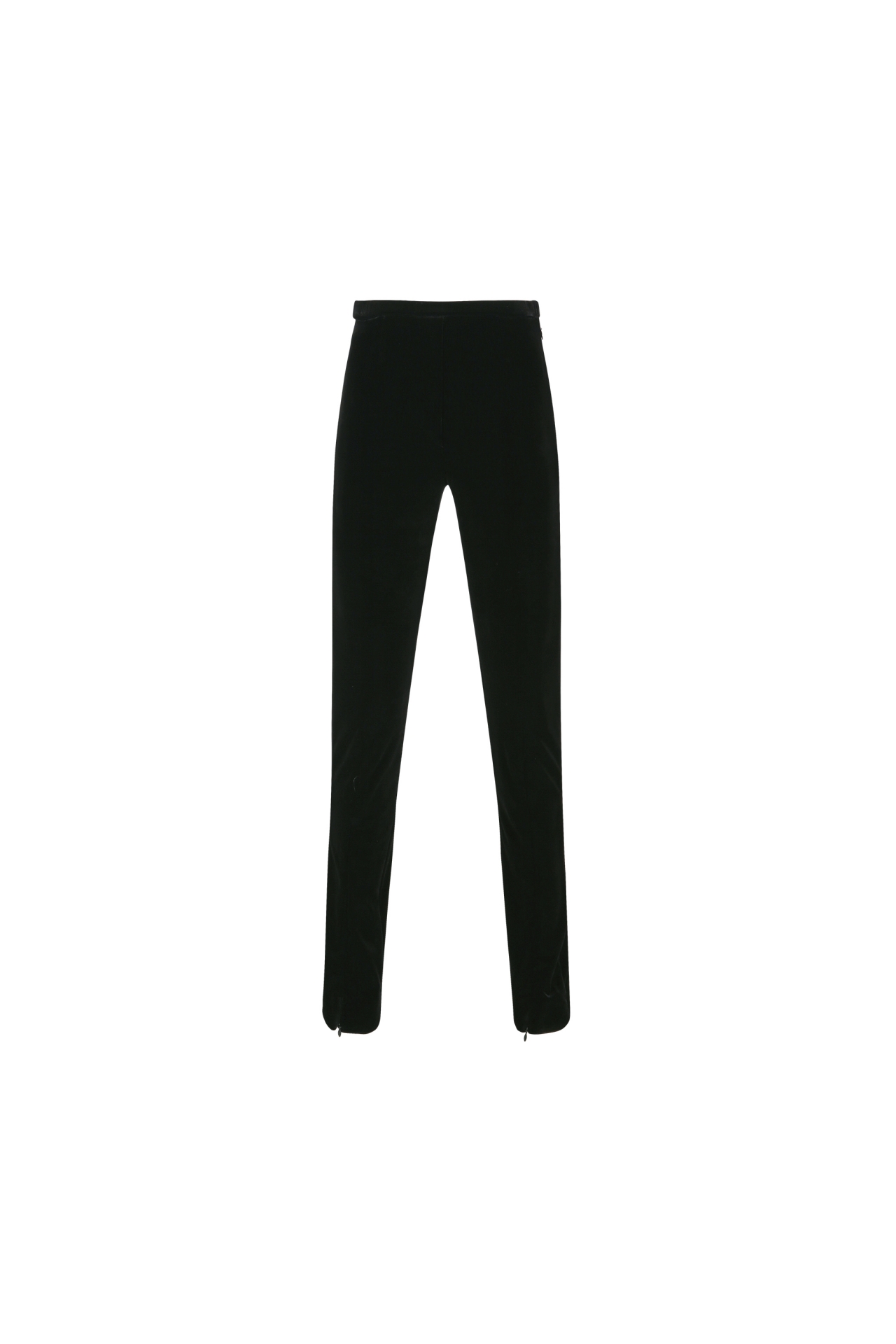 SLIM VELVET PANTS (F26PT5011BK)