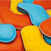 바론 스페셜 아이언커버 천연가죽 아이언커버 9개입