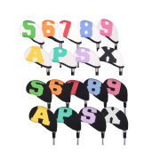 콜리스 컬러풀 아이언커버 9개입