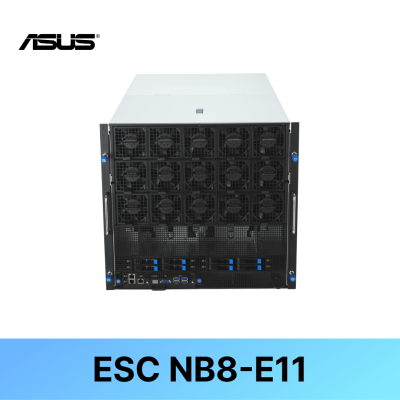 [ASUS] ESC NB8-E11 B200 8GPU/Intel&reg;/2CPU/32DIMMs 10Bay(NVMe/SATA),2.5"