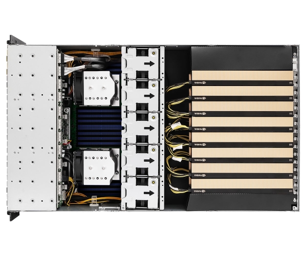 [ASROCKRack] 4U8G-GNR2 8GPU/Intel&reg;/2CPU/32DIMMs24Bay(2.5",NVMe/SATA)