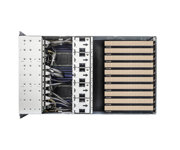 [ASRockRack] 4U10G-EGS2 10GPU/Intel&reg;/2CPU/32 DIMMs18 NVMe+SATA, 2.5" Bay