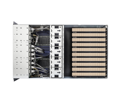 [ASRockRack] 4U10G-EGS2 10GPU/Intel&reg;/2CPU/32 DIMMs18 NVMe+SATA, 2.5" Bay