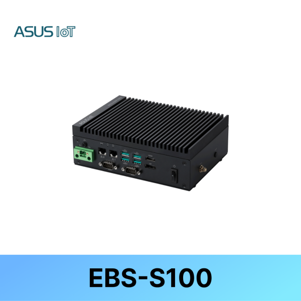 [ASUS IoT] EBS-S100 Intel&reg;/1CPU/1DIMM/DDR5 M.2+SATA/Industrial/Fanless