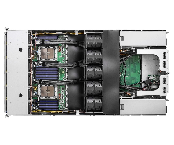 [ASRockRack] 6U8X-EGS2 SYN H200  8GPU/Intel&reg;/2CPU/32 DIMMs 12 Bay (NVMe/SATA, 2.5")