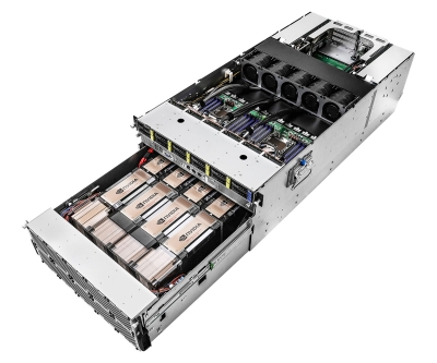 [ASRockRack] 6U8X-EGS2 SYN H200  8GPU/Intel&reg;/2CPU/32 DIMMs 12 Bay (NVMe/SATA, 2.5")