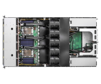 [ASRockRack] 6U8X-EGS2 SYN H200  8GPU/Intel&reg;/2CPU/32 DIMMs 12 Bay (NVMe/SATA, 2.5")