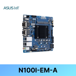 [ASUS IoT] N100I-EM-A IntelN100/1DIMM/DDR4 M.2+SATA/Industrial/Mini-ITX