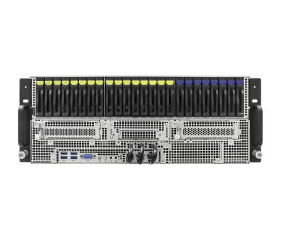 [ASRock Rack] 4U10G-GENOA2 10GPU/AMD/2CPU/24 DIMMS  16 NVMe or 24*2.5"SATA/SAS