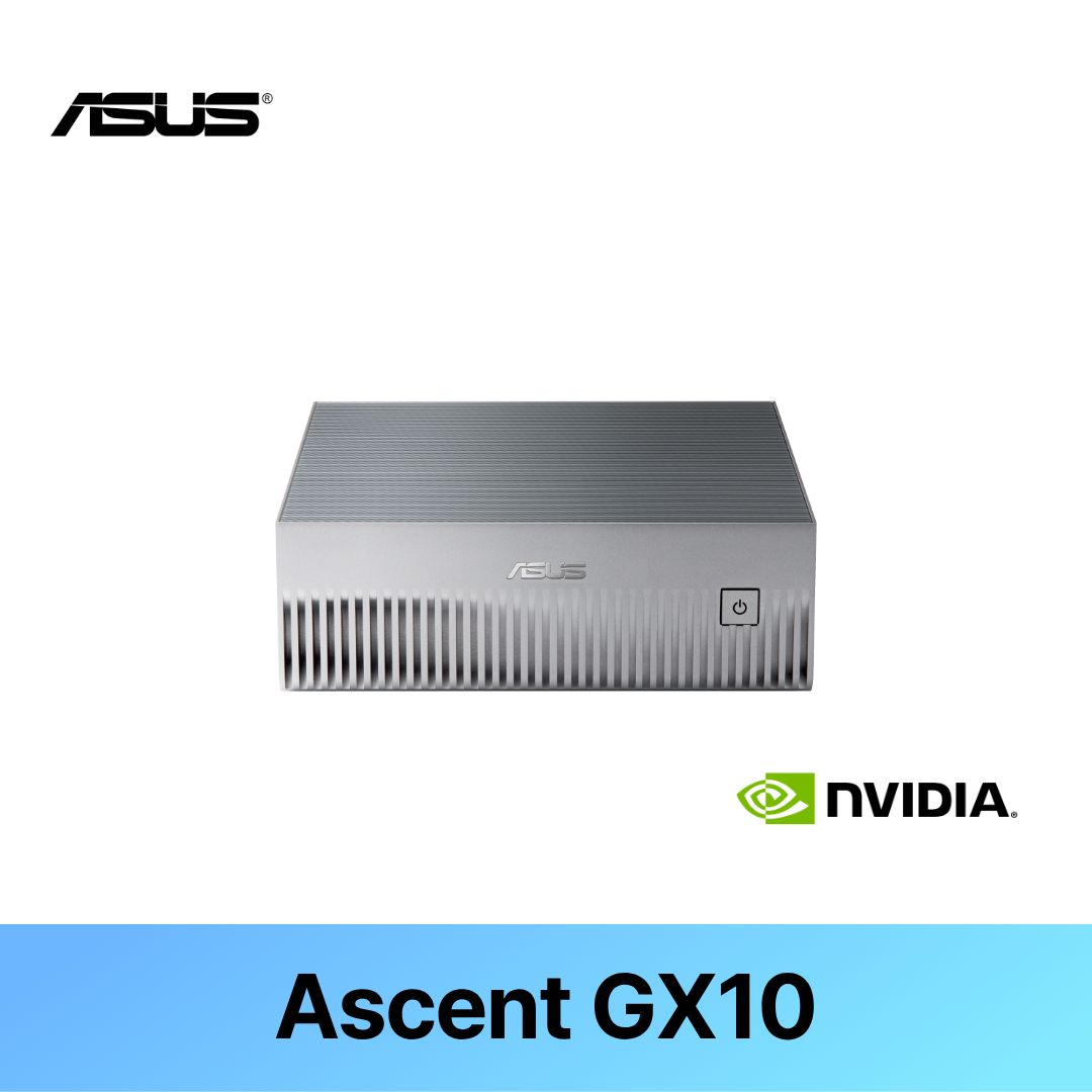 [ASUS] Ascent GX10 Blackwell/ARM/128GBLPDDR5x NVMe/10GbE/WiFi7/EdgeAI