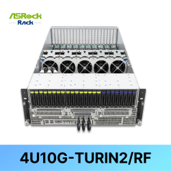 <B>[ASRock Rack] 4U10G-TURIN2/RF10GPU/AMD/2CPU/24DIMMs16NVMe or 24 2.5"SATA/SAS