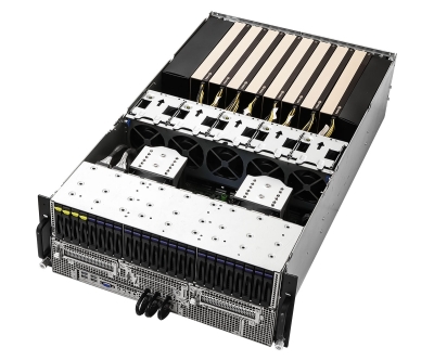 [ASROCKRack] 4U8G-GNR2/RF8GPU/Intel&reg;/2CPU/32 DIMMs4 NVMe or 2.5" 24 bay