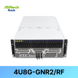 [ASROCKRack] 4U8G-GNR2/RF8GPU/Intel&reg;/2CPU/32 DIMMs4 NVMe or 2.5" 24 bay