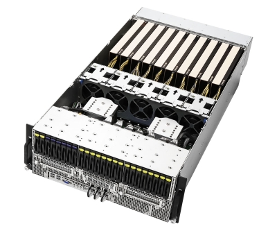 [ASRock Rack] 4U10G-GNR2/RF10GPU/Intel&reg;/2CPU/32 DIMMs18 NVMe, 2.5" 6 bay