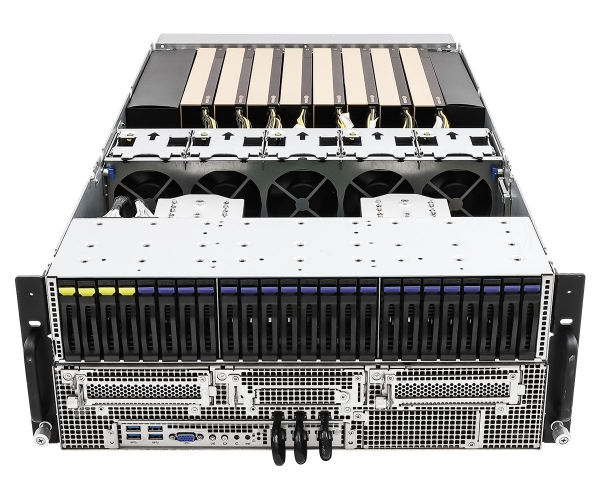 [ASRock Rack] 4U8G-TURIN2/RF8GPU/AMD/2CPU/24DIMMs4 NVMe or 2.5" 20 bays