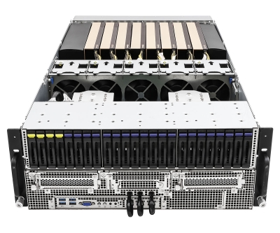 [ASRock Rack] 4U8G-TURIN2/RF8GPU/AMD/2CPU/24DIMMs4 NVMe or 2.5" 20 bays