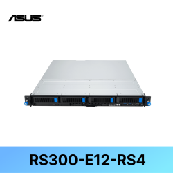 [ASUS] RS300-E12-RS4 Intel&reg;/1CPU/4DIMMs 4Bay+M.2,2.5"/3.5"