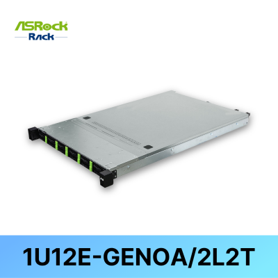 [ASRock Rack]1U12E-GENOA/2L2T AMD/1CPU/24DIMMs 12Bay+M.2,2.5"/3.5"