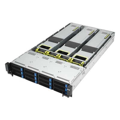 [ASUS] RS720-E11-RS12U 4GPU/Intel&reg;/2CPU/32DIMMs 12NVMe,3.5"Bay