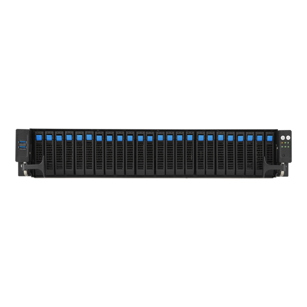 [ASUS] RS720-E11-RS24U 4GPU/Intel&reg;/2CPU/32DIMMs 24NVMe,2.5"Bay