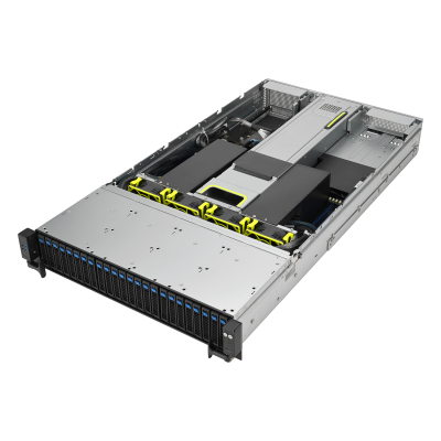 [ASUS] RS720-E11-RS24U 4GPU/Intel&reg;/2CPU/32DIMMs 24NVMe,2.5"Bay