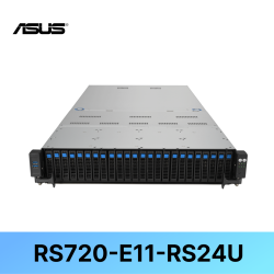 [ASUS] RS720-E11-RS24U 4GPU/Intel&reg;/2CPU/32DIMMs 24NVMe,2.5"Bay