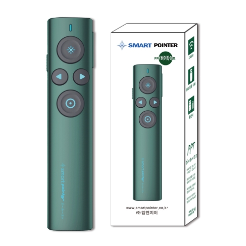 스마트포인터 PPT하이라이트2 TV모니터용 PPT리모컨 무선프리젠터 레이저포인터