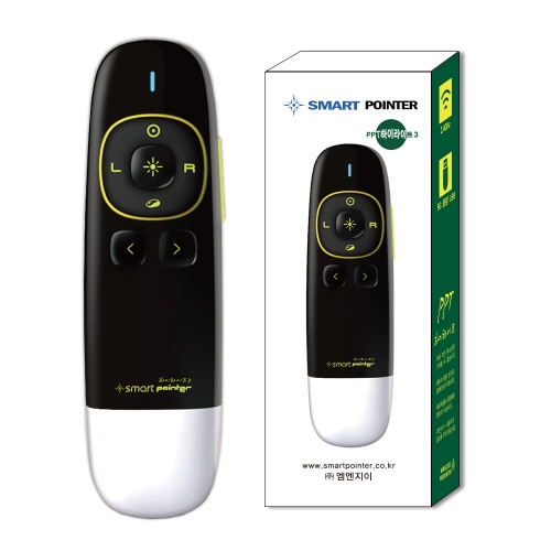 스마트포인터 PPT하이라이트3 TV모니터용 에어마우스 무선프리젠터 레이저포인터