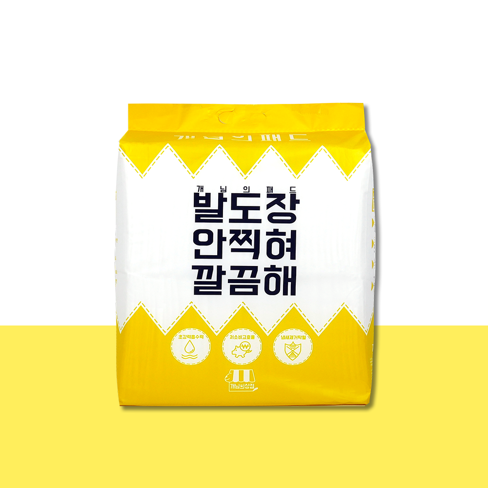 개님의패드 프리미엄 대용량 배변패드 중형 45x60cm 70매