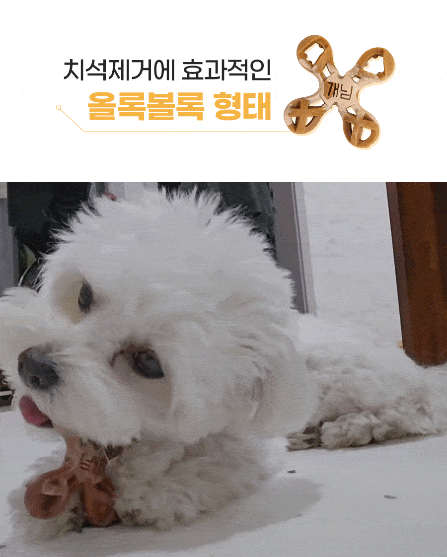 [데일리박스] 개님의껌 조이플래닛 30+2pcs (저알러지/노즈워크/입냄새&치석케어특화)