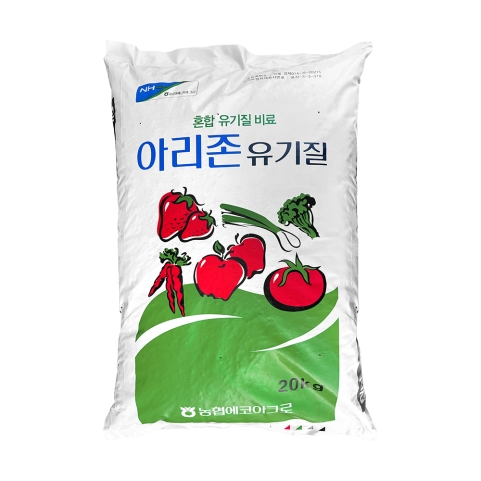 아리존 유기질 비료 20kg 펠렛 계분 유기물 유박 퇴비 나무거름