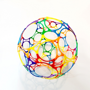 원형 거미블록 만들기 320pcs (5인용)