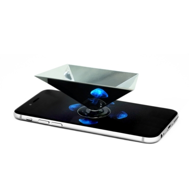 피라미드 거울 홀로그램