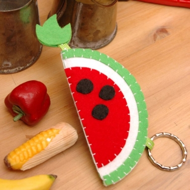 맛있는 수박 열쇠고리 만들기