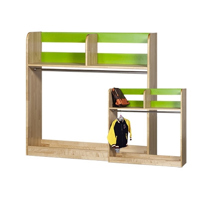 (아름드리교구)자작나무 열린 가방 옷걸이