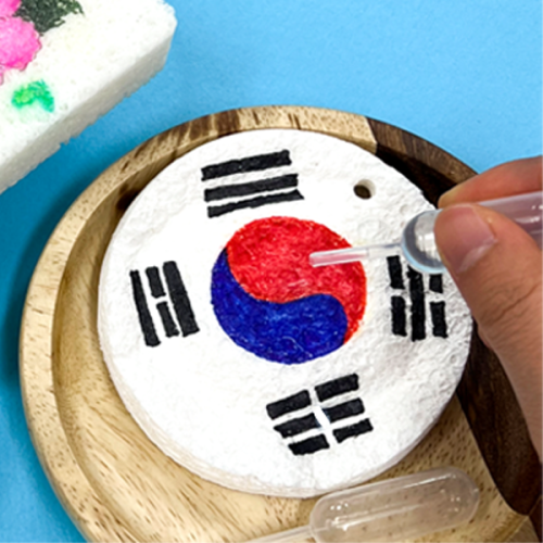 [매직북스] 태극기 친환경 3D 입체 스펀지 만들기(3종 택1) ON