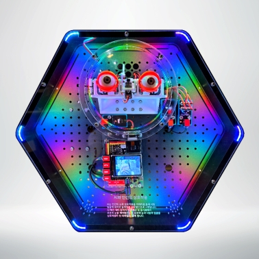 AI 모션 인터랙티브 데모월 (AI 인간 안구 상호작용)