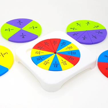 원형분수학습기 / 분수와 소수 / 파우치증정