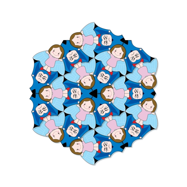 ON-tact 창의 꾸러미KIT 천사악마 자석 테셀레이션 1인