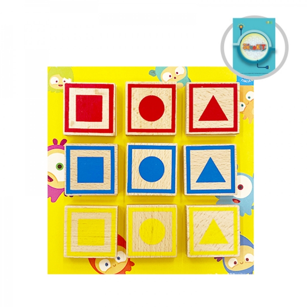 ON-tact 학습꾸러미 속성블록 (미니워크북/1인박스)