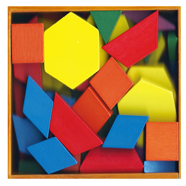 패턴블록 (원목 80조각)