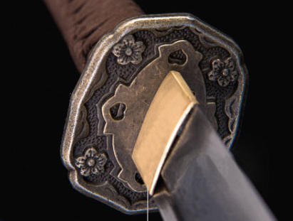 대조영도검1051 군도세법도 고망간강 바람혈조/화문강접쇠바람혈조 도검소지허가증 불필요 장식용 수련용검