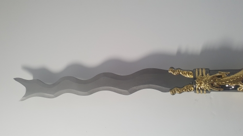 대조영도검0897-2장팔사모 흑간 장창 냉병기 야인도검