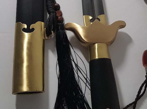 대조영도검1189-1김산 태극검 화문강연검 수련용가검 장식용도검 도검소지증 불필요 우슈 야인도검