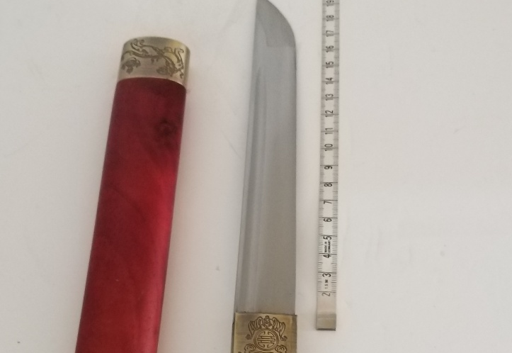 대조영도검8888-5홍목단검 단도 장식용도검 야인도검