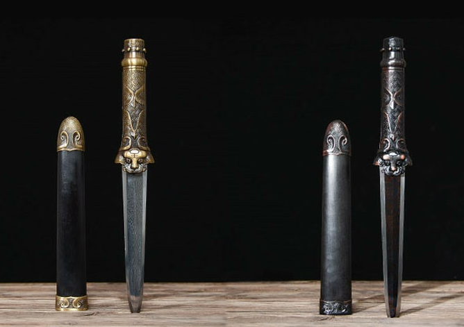 대조영도검1079맹호단검 단도 장식용도검 수련용가검 도검소지허가 불필요 야인도검