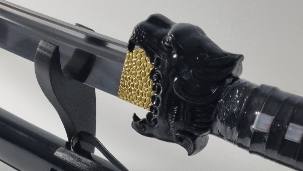 대조영도검0583-1 흑호 무사도 장식용도검 수련용가검 일본도 진가검 중량가검 도검소저허가 불필요 야인도검