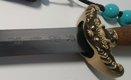 대조영도검1141-4사인검 순동장식 수련용도검 장식용도검 조선도검 한국도검 야인도검