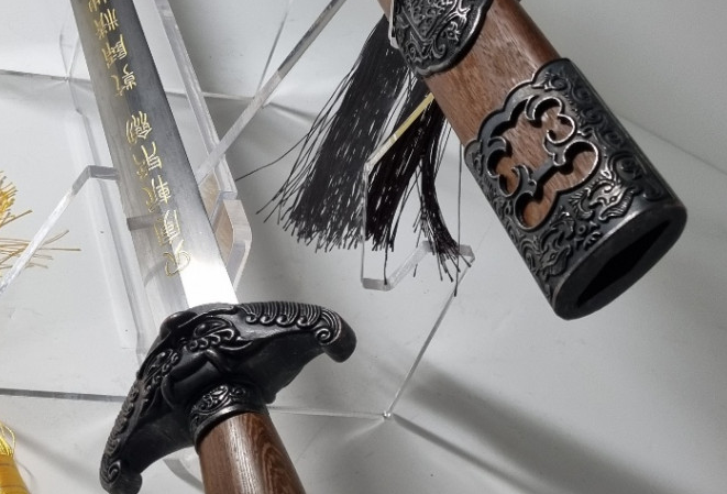 대조영도검1179-2성수사인검 연화사인검 화문강접쇠 장도 조선도검 한국도검 장식용도검 수련용가검 야인도검