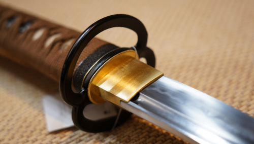 대조영도검3039-1 대전 무사도 고망간강/T8강진흙열처리 수련용도검